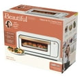 Beautiful Infrared Air Fry Toaster Oven, 9Slice, 1800 W, White Icing by Drew Barrymore