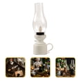 thumbnail image 2 of Lámpara de queroseno LED sin llama, lámpara de queroseno de plástico, linterna de aceite retro decorativa, 2 of 8