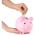 thumbnail image 3 of LQCrafK Piggy Bank, Unbreakable Plastic Money Bank, Coin Bank for Girls and Boys, Medium Size Piggy Bank, Practical Gift for Birthday, Easter, Baby Shower, 3 of 5