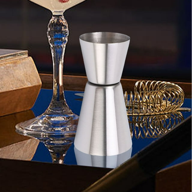 Vaso medidor de vaso de chupito con medida de alcohol bebida de doble trago doble Jigger