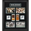 Miami Dolphins Framed Super Bowl Replica Ticket & Photo Collage