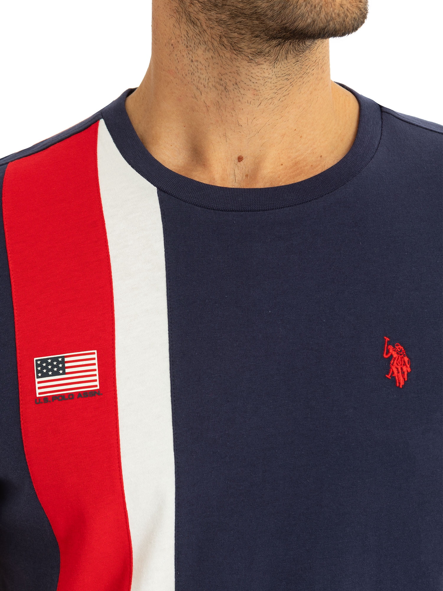 U.S. Polo Assn. Men's Novelty Crew T-Shirt