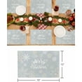 thumbnail image 6 of Christmas Placemats Set of 4 Merry Christmas Christmas Placemats for Dining Table Snowflakes Geometric Table Mat Winter Holiday Home Party Kitchen Table Decorations, 6 of 6