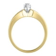 thumbnail image 2 of 1/10 Carat T.W. (I3 clarity, J-K color) Hold My Hand Diamond Promise Ring in Sterling Silver with 18K Yellow Gold Plating, Size 6, 2 of 5