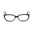 thumbnail image 3 of Gold & Wood B29 Cateye Eyeglass Frames 54mm Black, 3 of 3