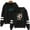 Black, variant on ATEEZ thunder Merch Hoodies Men Woman Hip Hop Autumn Winter Sweatshirt Hoody Fashion Tops