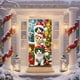 thumbnail image 5 of Christmas Door Frame Party Holiday Decoration Door Stickers Scene Hanging Cloth, 5 of 6