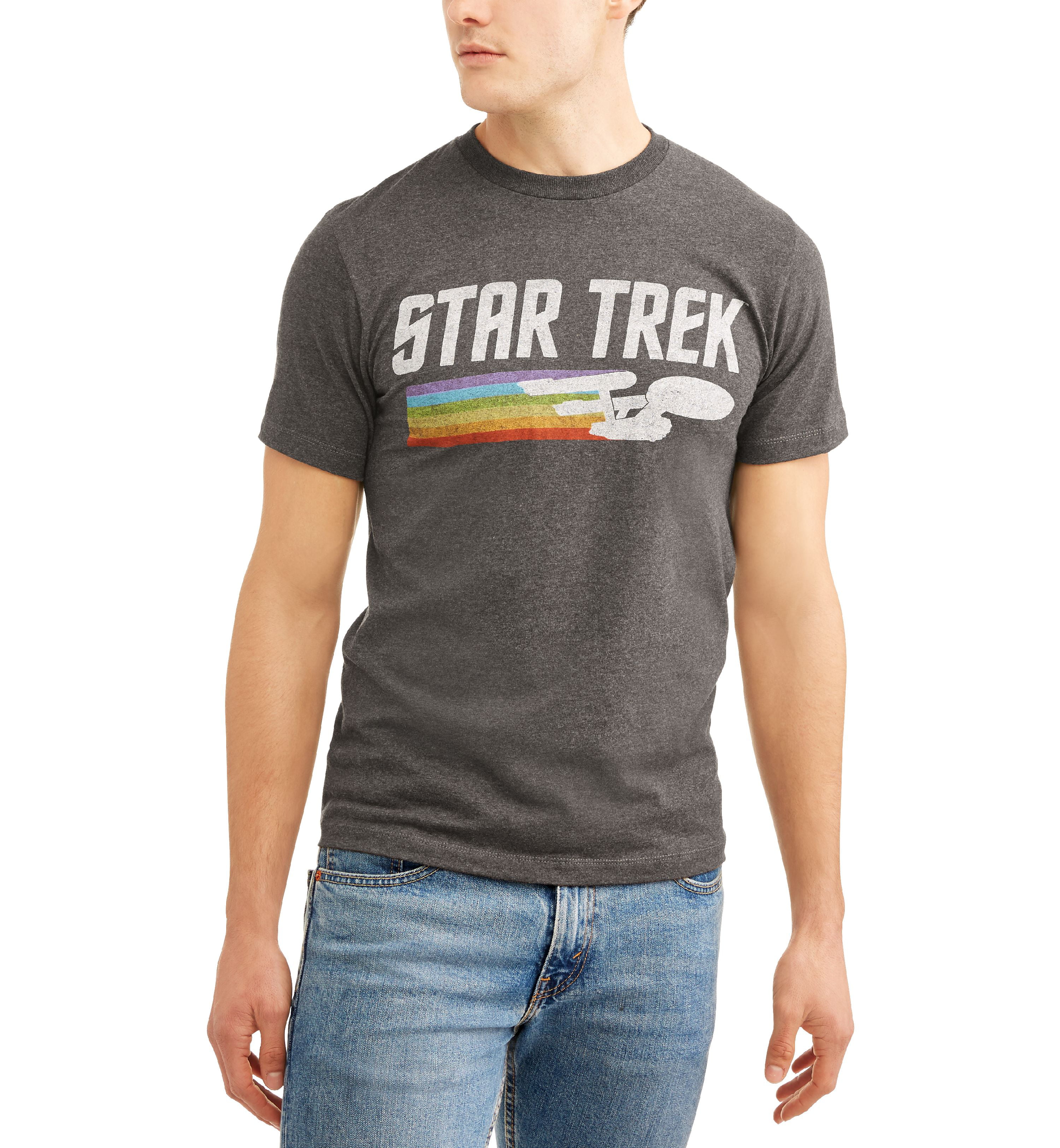 Star Trek Short Sleeve T-Shirt Casual 3D Printed T-Shirt Unisex Adult Tee Tops