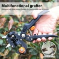 thumbnail image 2 of Hyasfey Plant Grafting Scissor Professional 2-in-1 Gardening Graft Tool Heavy Duty Pruning Shears for Trimming Flowers Fruit Trees Shrubs, 2 of 7