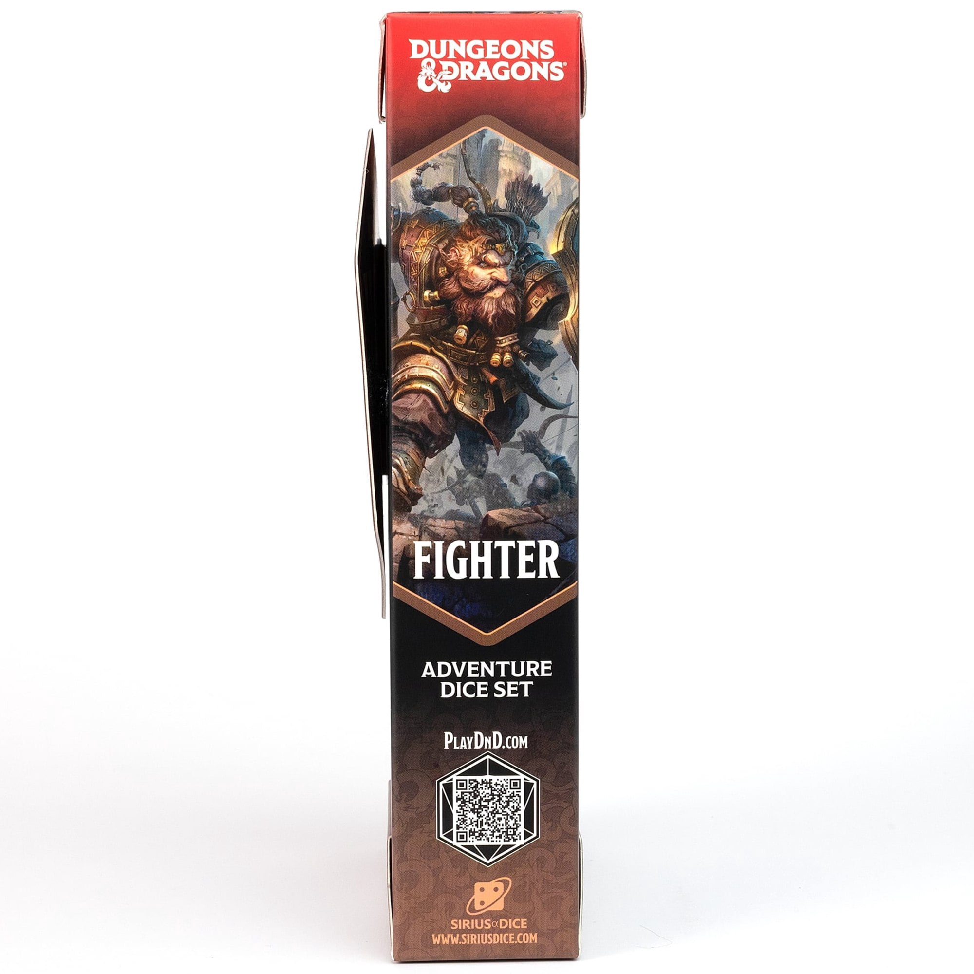 Dungeons & Dragons: D&D Adventure Dice: Fighter - Blue - 17pc RPG Die Set, Class Symbols, Roleplaying Game Accessory, Sirius Dice, Officially Licensed
