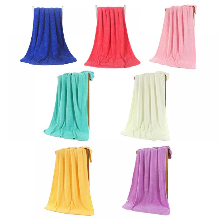 Ultra Soft Coral Fleece Bath Towels Women Bathrobe V-neck Suspender  29.5*55.1