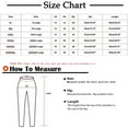 thumbnail image 3 of LLYwey Cotton Capris Pants For Women Women's High Waisted Home Thin Casual Pocket Loose Oversized Wide Leg Pants Capris Pants Female Long Pant Style H1913 Purples XXL, 3 of 3
