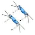 thumbnail image 4 of Fold Up Screwdriver, 2Pcs Fold Screwdriver Ergonomic Handle  For Repair, 4 of 8