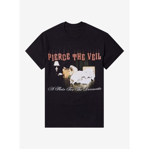 Pierce The Veil A Flair For The Dramatic T-shirt Black Cotton All Sizes casual golf shirt