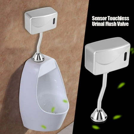 

Fosa Sensor Urinal Valve Bathroom Toilet Exposed Wall Mounted Automatic Sensor Touchless Urinal Flush Valve DC 6V Urinal Flush Valve