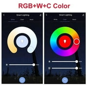 Zemismart Smart Light Bulb, Zigbee RGBCW Dimmable LED Bulb, Work with Google & Alexa, E27 9W LED Color Changing Light Bulb, Compatible with Tuya/Smartthings, 1-Pack