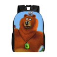 thumbnail image 1 of Cartoon Grizzy And the Lemmings Unisex Backpack Laptop School Bag College Student Satchel Lightweight Basic Daypack For, 1 of 1