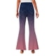 thumbnail image 4 of Pantalones largos con estampado para niñas, forrados de vellón para mayor calidez, pantalones largos casuales, leggings ligeramente acampanados, traje para niñas de 5 a 16 años., 4 of 6