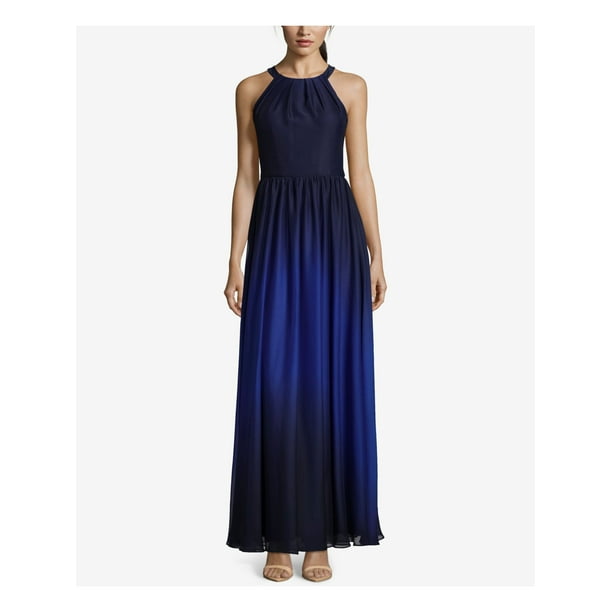 betsy and adam pleated gown