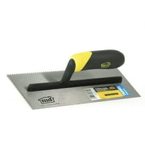 M-D Building Products 30000 3/16 in. x 1/4 in. x 5/16 in. Premium Flat V Notch Trowel