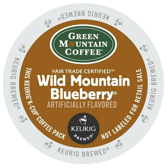 Green Mountain Coffee, Wild Mountain Blueberry K-Cup Portion Pack For Keurig Brewers, 100 Count.