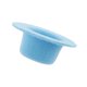 thumbnail image 3 of Accesorio de sombrero bombín para caballero de casa de muñecas a escala 1/12, juguete de simulación, decoración Azul claro, 3 of 3
