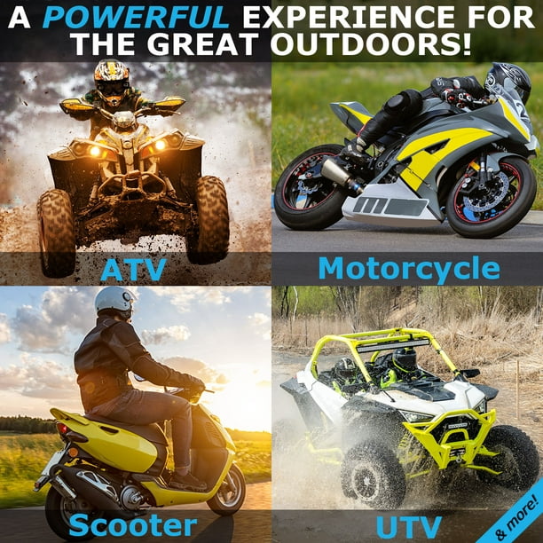 diferencia fusión Automáticamente YTX5L-BS Replacement for 50cc 90cc ATV Scooter 12V Battery - Walmart.com