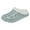 Grey, variant on Slippers omen's Knit Memory Foam Slippers Warm Soft House Shoes with Anti-slip Sole Black,9.5
