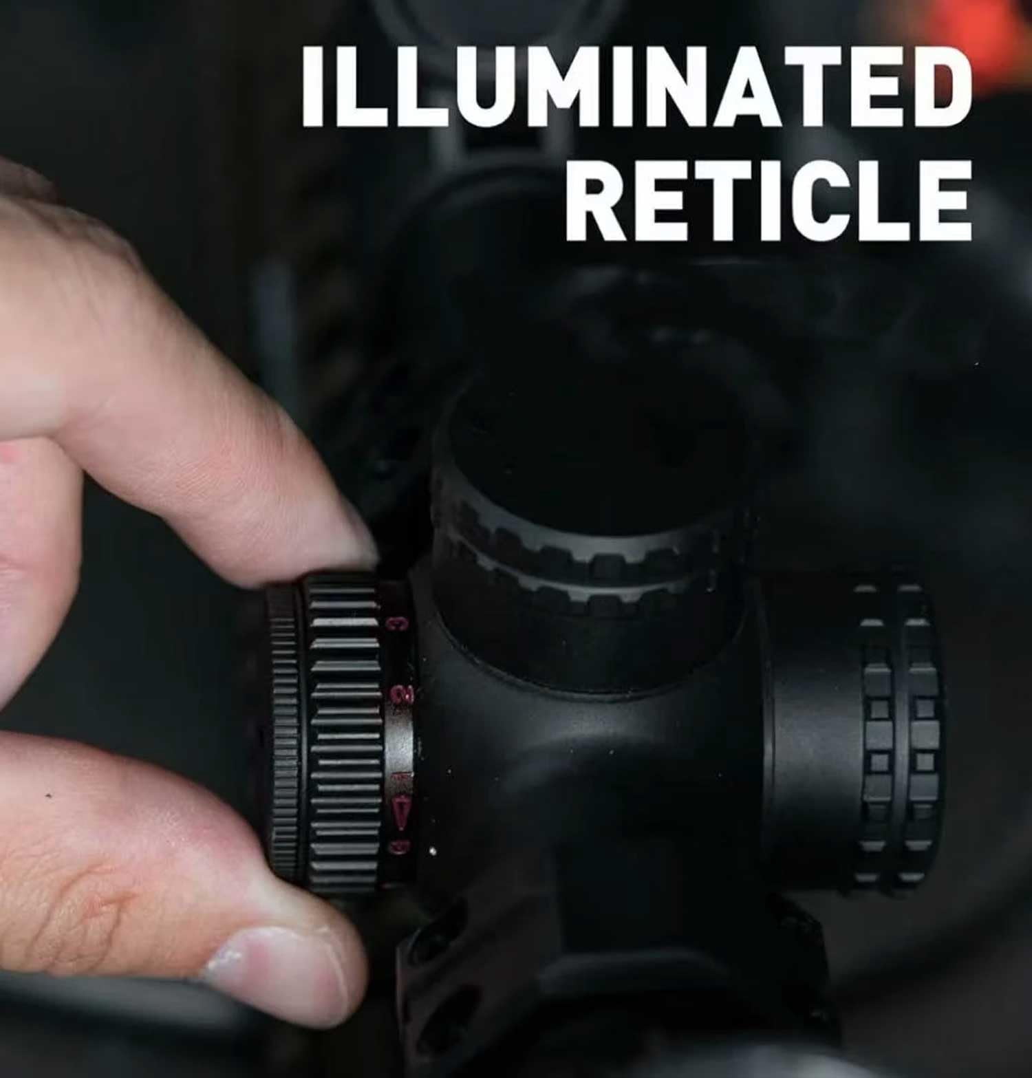 Monstrum Banshee ED 1-8x24 LPVO Rifle Scope with Offset Scope Mount | Black | BDC C1 Daylight Bright Reticle