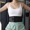 thumbnail image 3 of Opolski Weight Lifting Belt with Fastener Tape Adjustable Lightweight Self-Locking Powerlifting Belt, 3 of 12