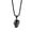 Black, variant on Devil Punk Necklace Stainless Steel Gothic Jewellery