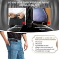 thumbnail image 5 of JASGOOD Elastic Belts for Men Women No Buckle Side Belt 2 Pack,Blue, 5 of 12