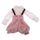 thumbnail image 1 of Ropa de la muñeca Yotijar Ropa de la muñeca Traje blanco y rosa, 1 of 9