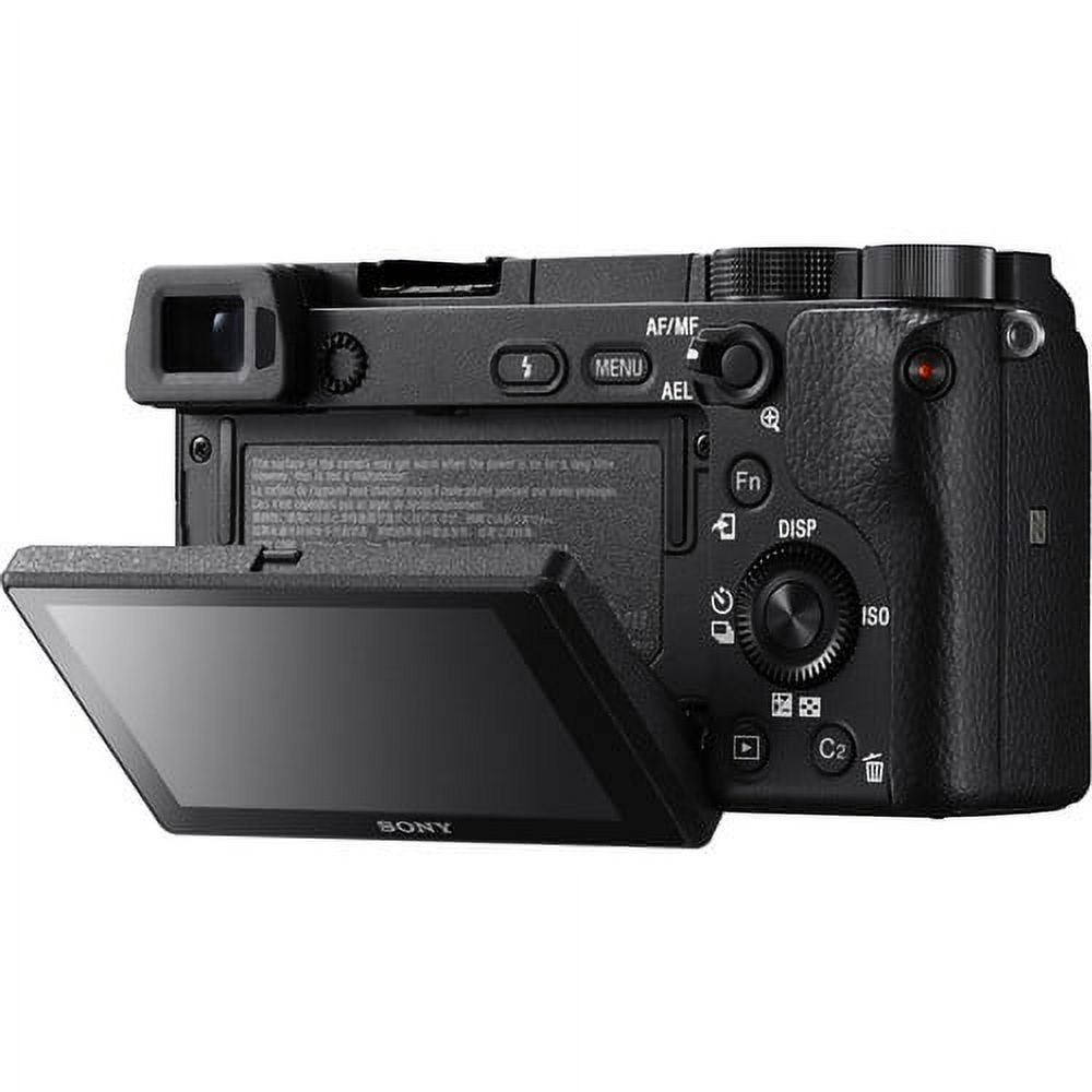 Sony Alpha a6300 Mirrorless Interchangeable-lens Camera - Black - image 4 of 5