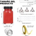 thumbnail image 2 of 15 Frascos de Vidrio con Tapa, Botellas de Vidrio Transparente Pequeñas, Botella de Boca Ancha con Tapas de Rosca, A Prueba de Fugas y Reutilizable, para Jugos, Batidos, Muestra (15), 2 of 4