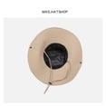 thumbnail image 2 of Men's Drawstring Bucket Hat Sun Protection Floppy Visor Bucket Hat, 2 of 5