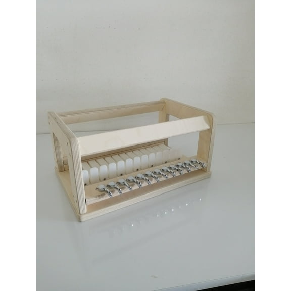 12 Wire Wooden Bar Soap Cutter | Wire Gap 1'' = 2.5cm | Multi Cutter | Loaf Cutter | Wire Soap Cutter | Color Beige