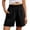 Black, variant on KHONTS Linen Shorts for Women Casual Summer High Waist Wide Leg Beach Vacation Shorts with Pockets Khaki XL