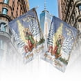 thumbnail image 4 of Merry Christmas Chinese Shar-Pei Snowy Winter with Gifts Tree Decorations House Flag 28x40in Double Sided Dog Lover Outdoor Decor - 12020, 4 of 5