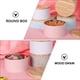 thumbnail image 5 of Caja de panadería de hierro rosa con tapa para hornear postres, galletas, dulces y bocadillos., 5 of 8