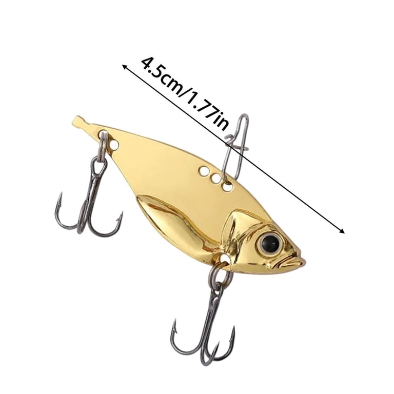 bass blade lures Bad Boy Baits The Live Series Textured body Hawkeye Blade Bait 3/4 oz