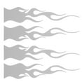 thumbnail image 4 of MOVTOTOP 1 Sheet Simulation Flame Stickers For Car Computer Motorcycle Helmet Decoration Waterproof Fire Decals For Skateboards Bikes And Helmets White, 4 of 7