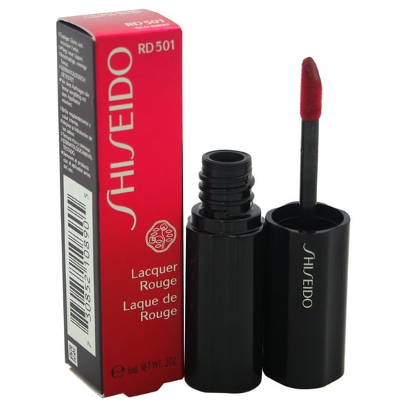Lacquer Rouge - # RD501 Drama by Shiseido for Women - 0.2 oz Lip Gloss