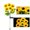 🥝 Yellow_New#268, variant on Solar Flower Lights Outdoor LED Stake Lights - 4 Floral Designs Lycoris Sunflower Lavenders • Solar Powered IP65 Waterproof Garden Path Landscape Decor
