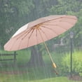 thumbnail image 6 of Folding Umbrella Mini Lightweight Sun Rain Umbrella for Hiking Camping Trips pink, 6 of 8