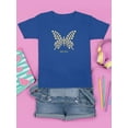thumbnail image 3 of Butterfly Daisy Free Soul T-Shirt Juniors -Image by Shutterstock,  Large, 3 of 4