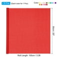 thumbnail image 2 of Uxcell 3.3ft Crepe Paper Roll, 15 Roll 20" Width Soft Paper Streamer Sheet for Craft, 15 Color, 2 of 7