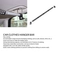 thumbnail image 3 of Vehicle Heavy Duty Clothes Rack, 30 To 66in Adjustable High Load Bearing Car Clothes Hanger Bar  for SUV, 3 of 7