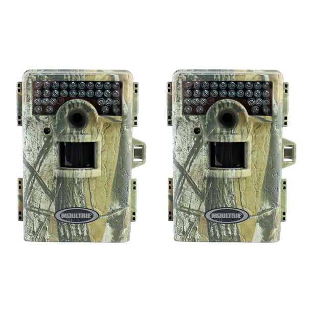 Moultrie Game Spy M100 6MP IR Trail Game Camera, 2 Pack (Certified