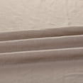 thumbnail image 6 of Soft Taupe Faux Linen Sheer Curtain (1 Panel), Soft Taupe, 50W X 120L, 6 of 6
